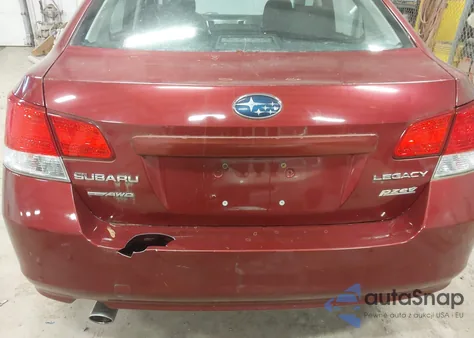 2011 Subaru Legacy 2.5I Premium из США, поврежденный, VIN 4S3BMBC64B3214161